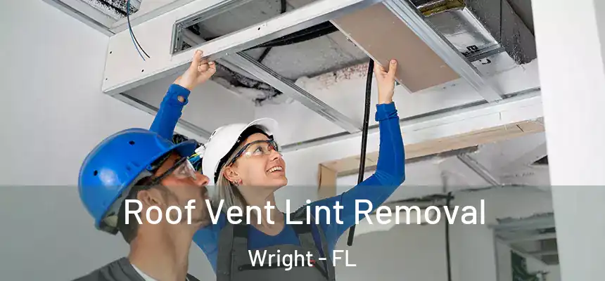 Roof Vent Lint Removal Wright - FL